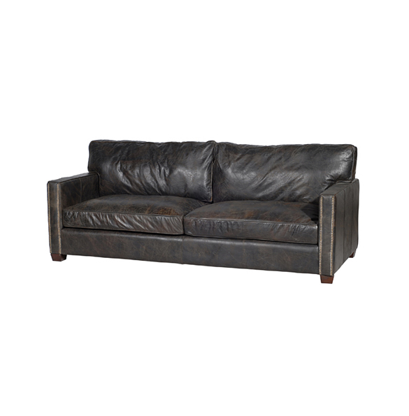 Viscount William Three Seater in Old Glove Espresso 2